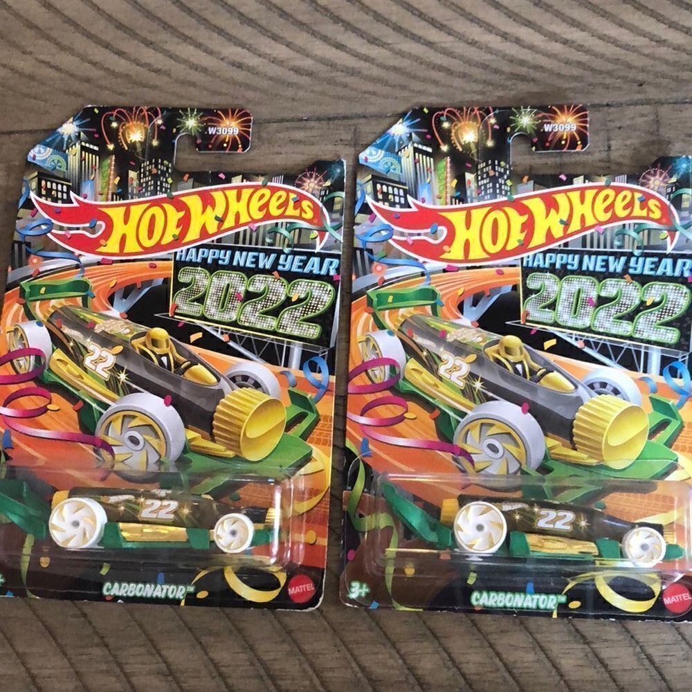 Hot Wheels City 2022 Hot Wheels Happy New Year🥳 Carbonator 1 2 Collect 1 4 Play